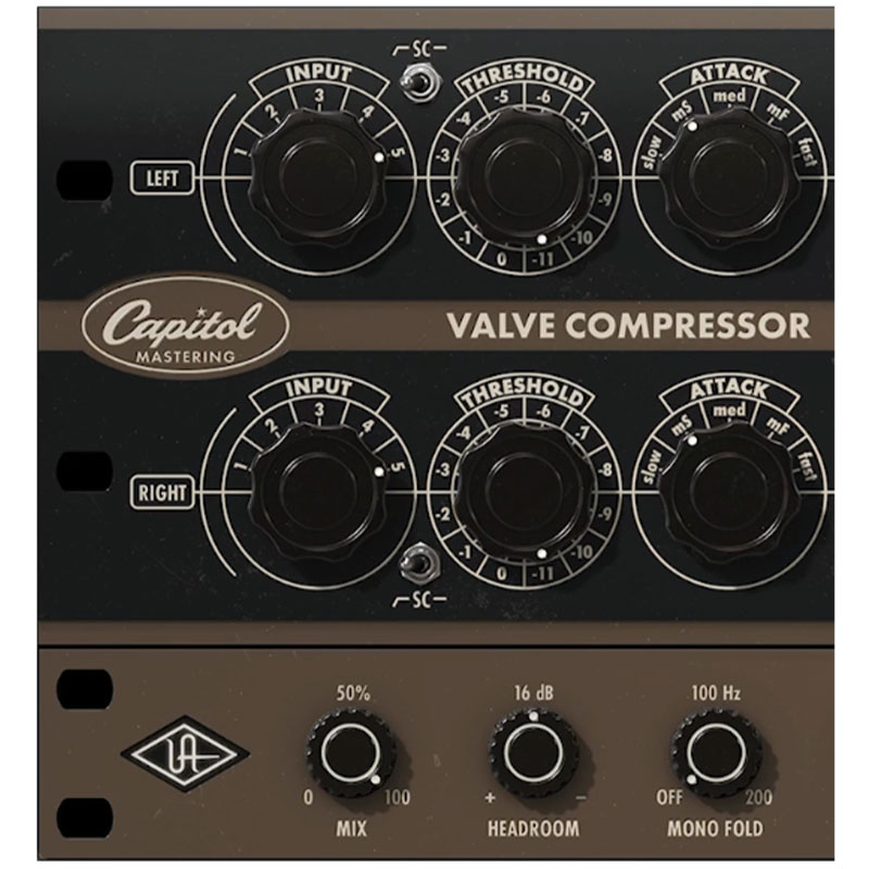 Universal Audio Capitol Mastering Compressor - Mas Acoustics